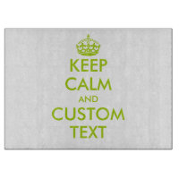 Custom Keep Calm and carry on funny kitchen