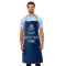 Custom keep calm and carry on navy blue kitchen