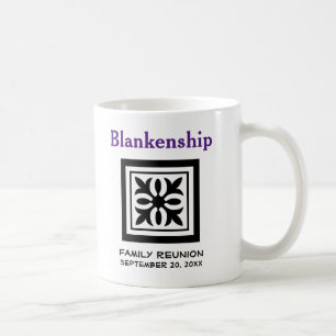 Custom Keepsake Family Reunion Crest Placeholder C Coffee Mug