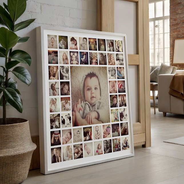 Custom Keepsake Filter Photo Collage Personalized Poster (Creator Uploaded)