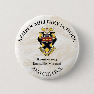 Custom Kemper Military School and College Reunion 2 Inch Round Button