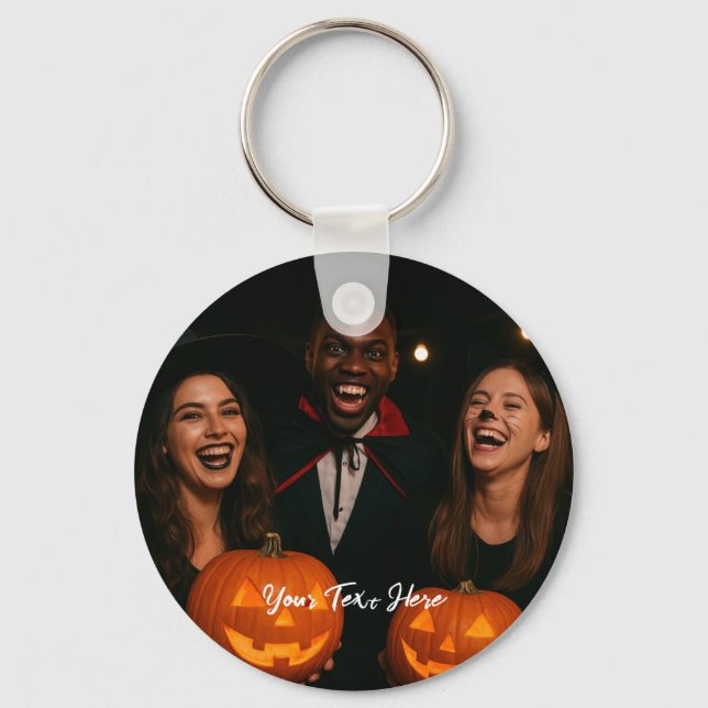 Custom Keychain – Add Photo & Text (Front)