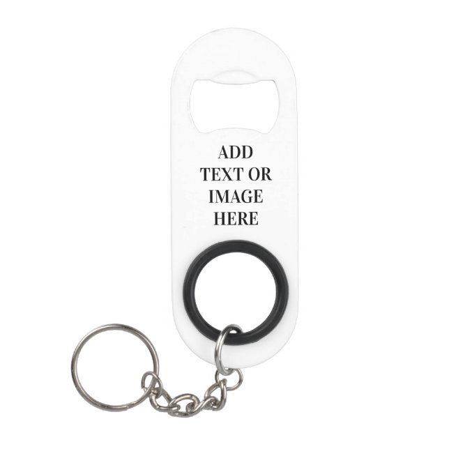 Custom Keychain Bottle Opener (Front)