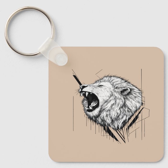 Custom Keychain | Stylish Durable Key Ring  (Front)