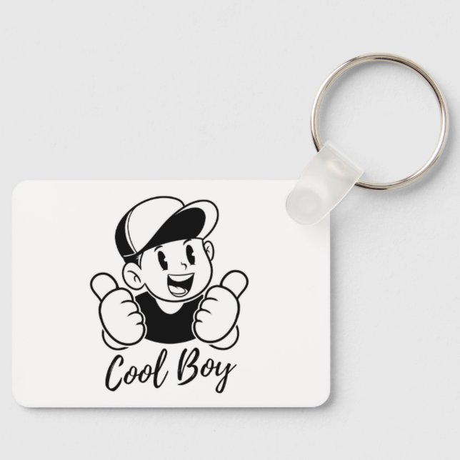Custom Keychains: Personalize Your Style on Zazzle Keychain (Front)