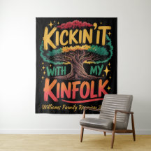 Custom Kickin it With My Kinfolk Family Reunion