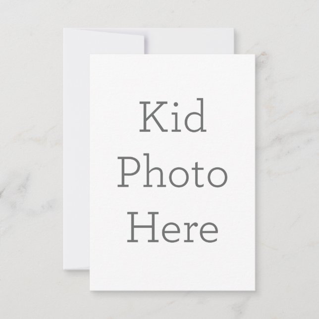 3.5" x 5" Flat Thank You Card (Front)