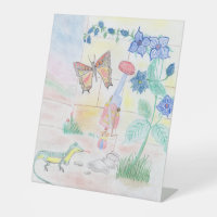 Custom Kids Artwork, Nutcracker toy, butterfly,
