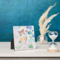 Custom Kids Artwork, Nutcracker toy, butterfly,