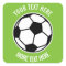 Custom kids Birthday party favour soccer ball spor