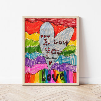 Custom Kids' Keepsake Art Prints and Poster Gifts