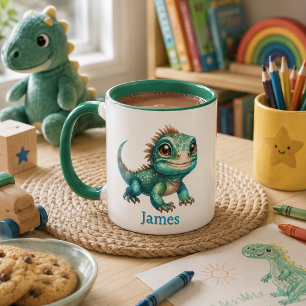 Custom kid's mug with animal design