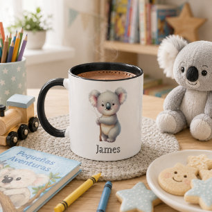 Custom kid's mug with animal design