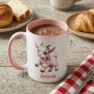 Custom kid's mug with animal design