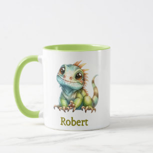 Custom kid's mug with animal design