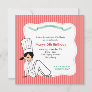 Custom Kids Party Invitation with Unique Artwork