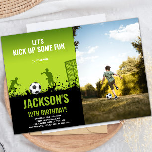 Custom Kids Sports Party Invite