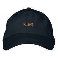 Custom King Modern Cotton-Hat Featuring Elegant