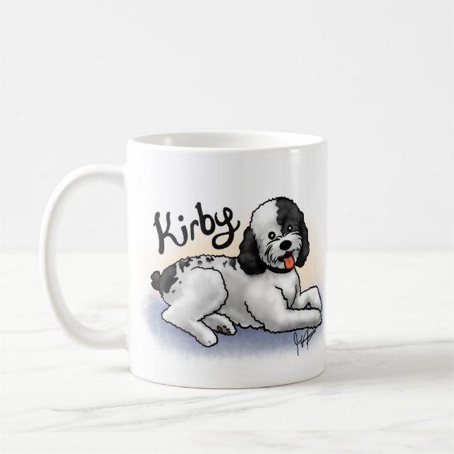 Custom "Kirby" Mug (Left)