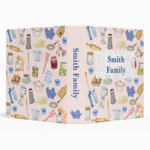 Custom Kitchen Blueprint Binder