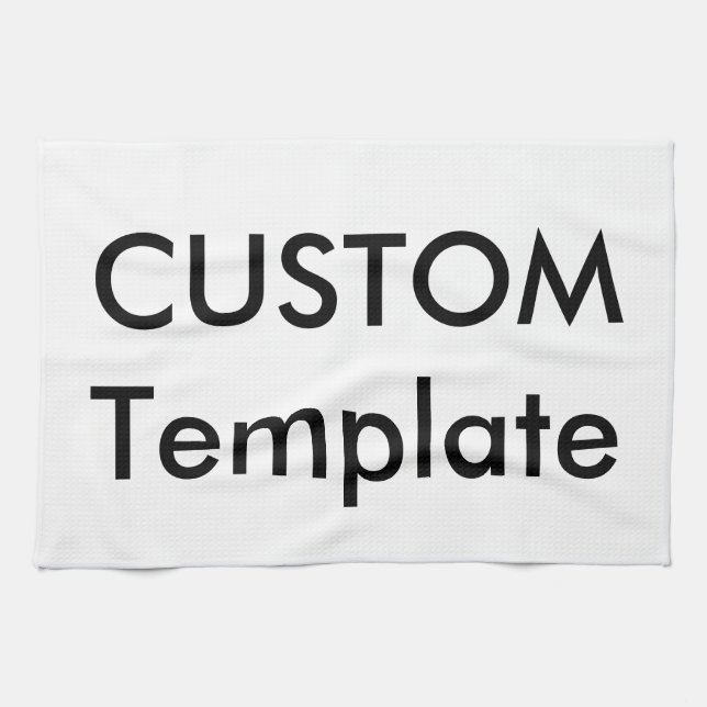 Custom Kitchen (Tea) Towels 16" x 24" (set of 3) (Horizontal)