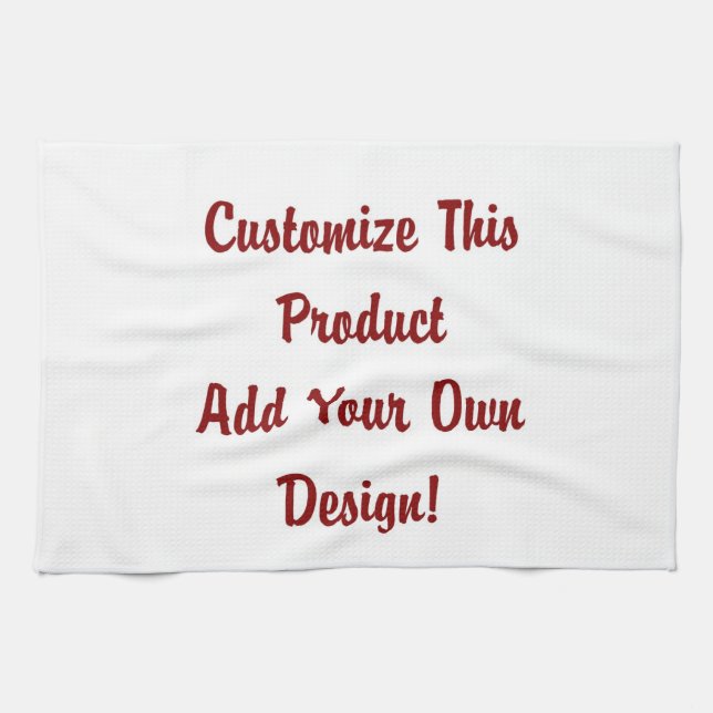 Custom - Kitchen Towel (Horizontal)