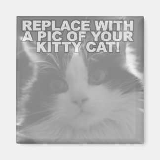 Custom Kitty Cat Magnet