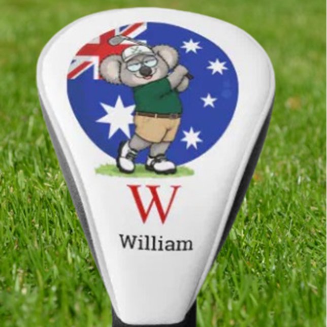 Custom koala Golf Head Cover (claim your own custom koala head cover before your next game steals the spotlight without you.)