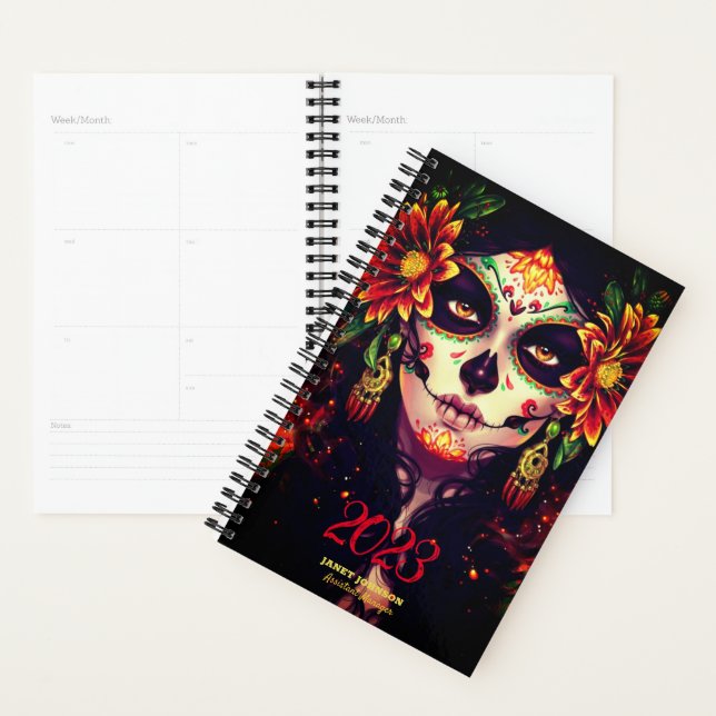 Custom LA CATRINA SUGAR SKULL 202 Hebdomadaire par (Devant avec enveloppe)