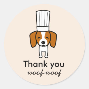 Custom Labels for Pet Dog Baked Treats Bakery