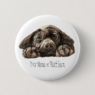 Custom Labrador Retriever - Dog Collection 2 Inch Round Button