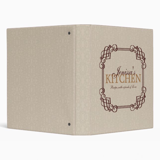 Custom Lace Recipe Binder (Background)