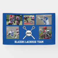 Custom Lacrosse Photo Collage Team Player Name