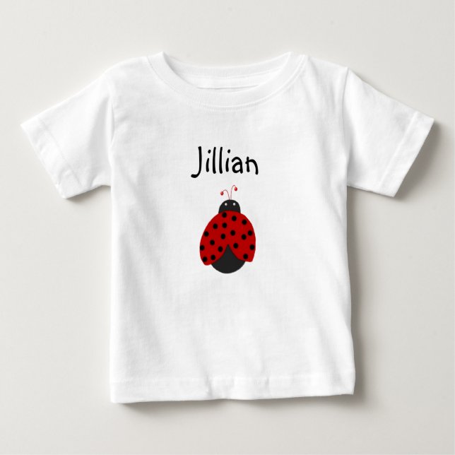 Custom Ladybug Name Shirt (Front)