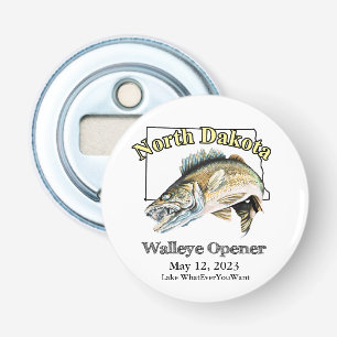 Custom Lake and Date North Dakota Walleye Opener