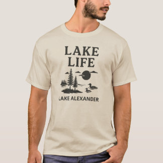 Custom Lake Life Men's T-Shirt