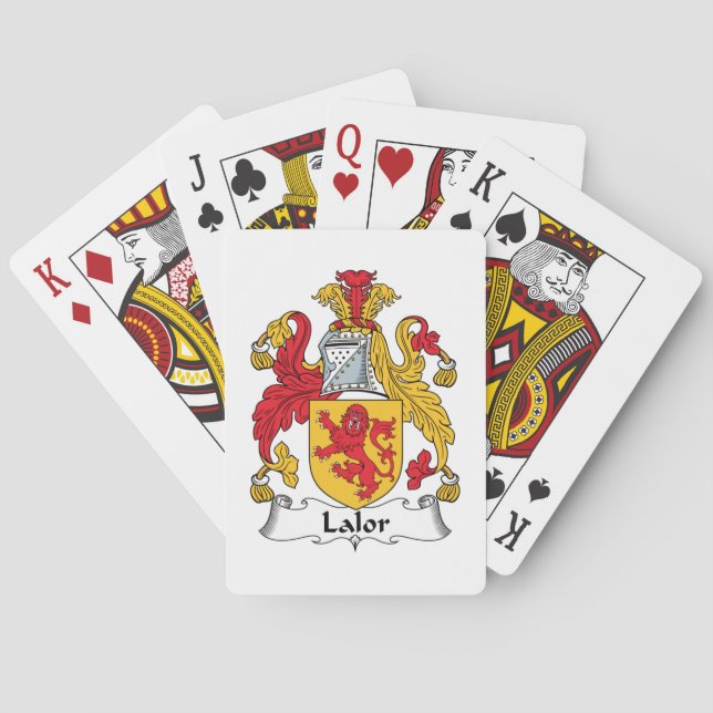 Custom Lalor Playing Cards (Back)