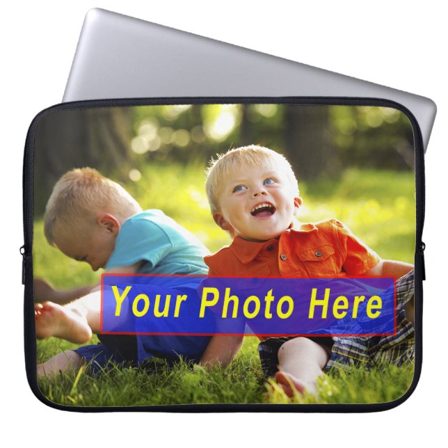 Custom Laptop Cases with YOUR PHOTO (Front)
