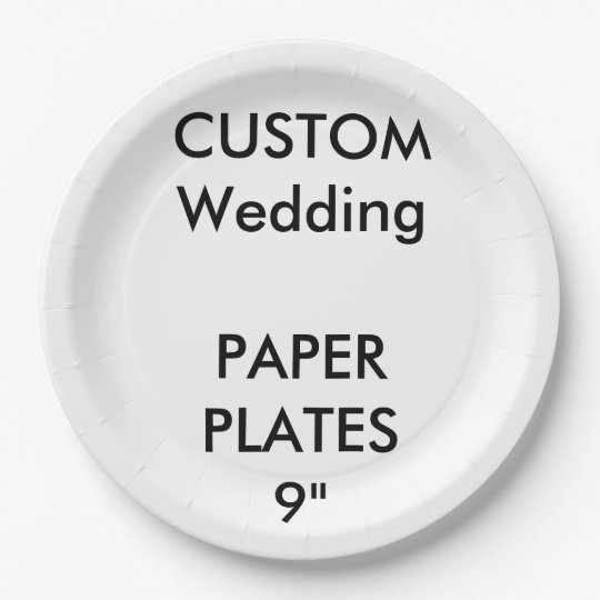 large disposable plates