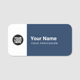 Custom Large Pin Name Tag or Magnetic with Logo