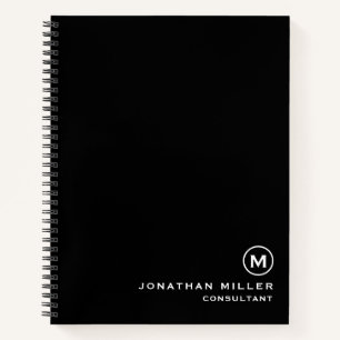 Custom Large Spiral Hardcover 8.5" x 11 Notebook