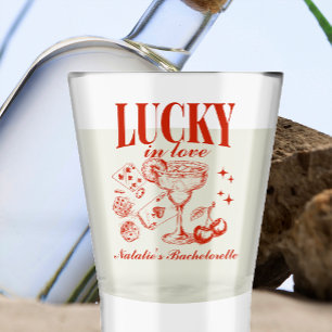 Custom Las Vegas Bachelorette Party Personalized Shot Glass