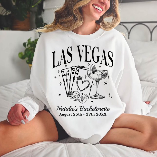 Custom Las Vegas Bachelorette Party Personalized Sweatshirt (Creator Uploaded)