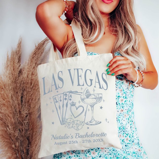 Custom Las Vegas Bachelorette Party Personalized Tote Bag (Creator Uploaded)