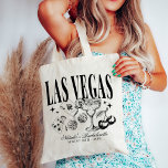 Custom Las Vegas Bachelorette Party Personalized Tote Bag<br><div class="desc">Celebrate your unforgettable Las Vegas bachelorette party with our Custom Las Vegas Bachelorette Party Personalized Tote Bags. These chic and stylish tote bags are designed to capture the vibrant energy of a Vegas bachelorette, making them the perfect accessory for your celebration. Featuring retro casino-inspired designs, these tote bags set the...</div>