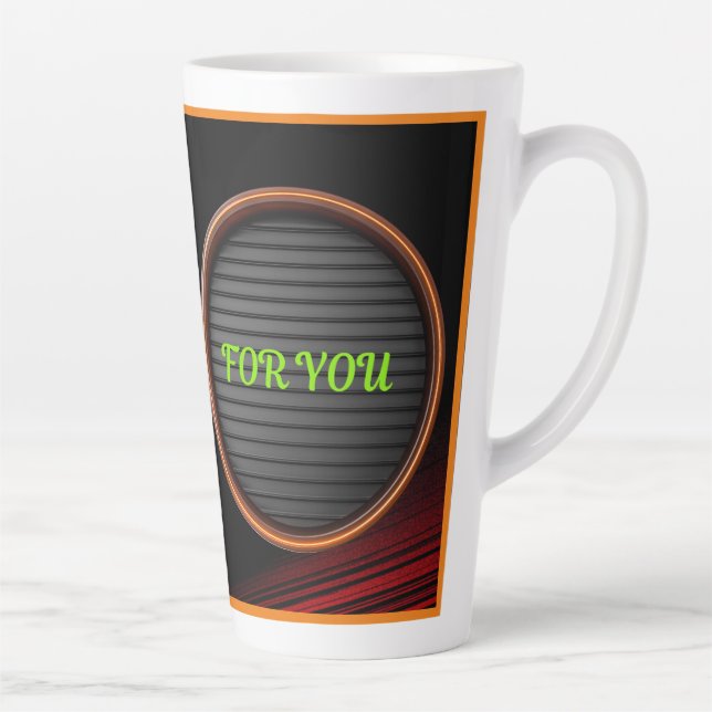 Custom Latte Mug Designs | Unique Personalized (Right)