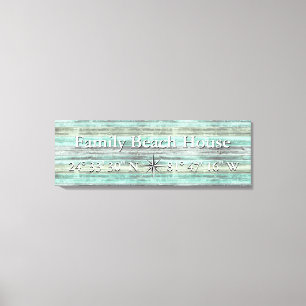 Custom Lattitude And Longitude Coastal Decor