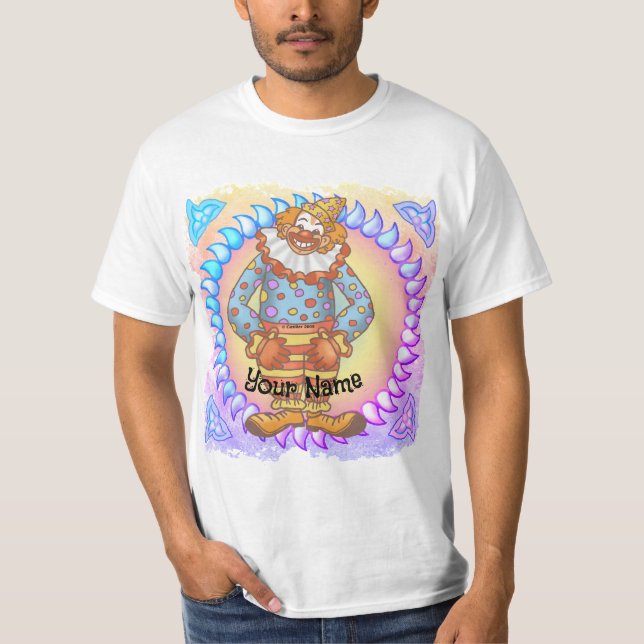 Custom Laugh Clown  T-Shirt (Front)