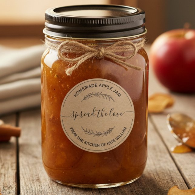 Custom Laurel Spread the love  Classic Round Sticker (Creator Uploaded)