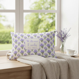 Custom Lavender Bunches  Accent Pillow